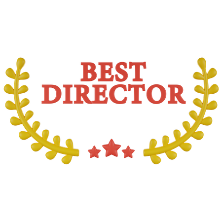 Awards Best Director  3D Icon