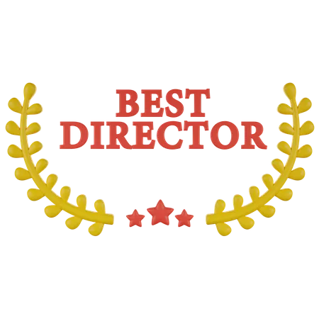 Awards Best Director  3D Icon