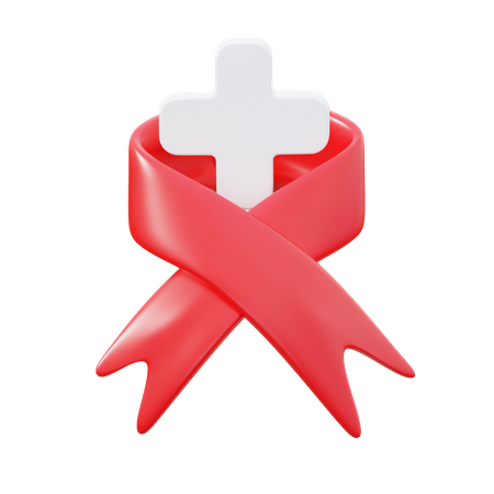 Awareness Ribbon  3D Icon