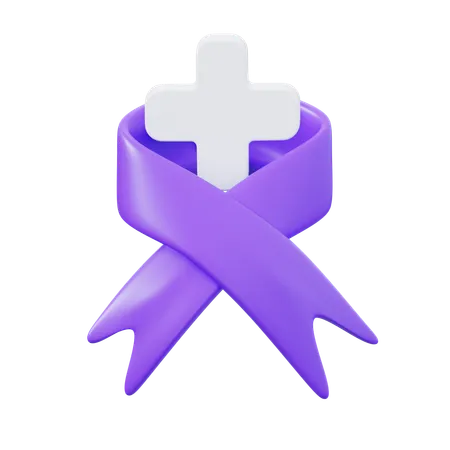 Awareness Ribbon  3D Icon