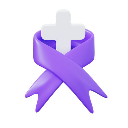 Awareness Ribbon  3D Icon