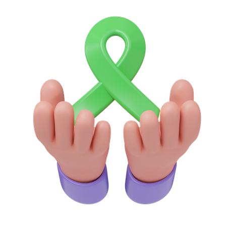 Awareness Ribbon  3D Icon