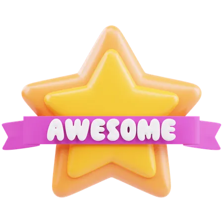 Awesome  3D Icon
