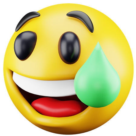 Awkward Emoji  3D Icon