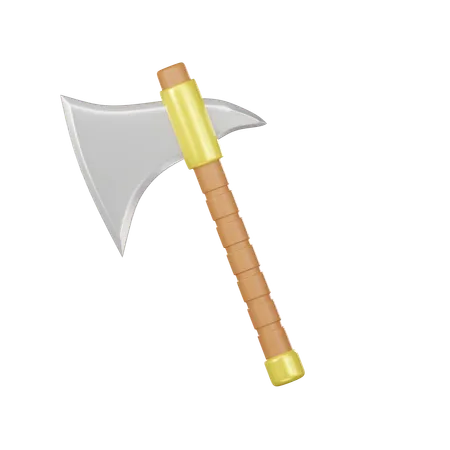 Viking Throw Axe 3 D Icon 3D Icon