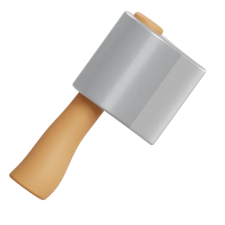 Axe As Cutting Tool 3D Icon