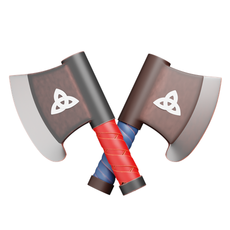 斧  3D Icon