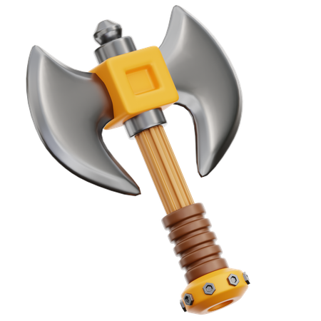斧  3D Icon