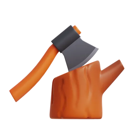 Axe  3D Icon