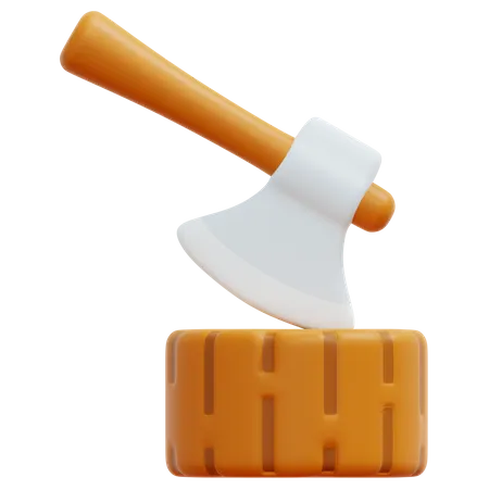 Axe  3D Icon