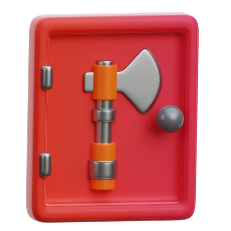 Axe Rescue And Response  3D Icon