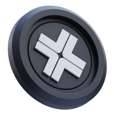 Axelar Cryptocurrency  3D Icon