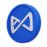 axie infinity 3d logo