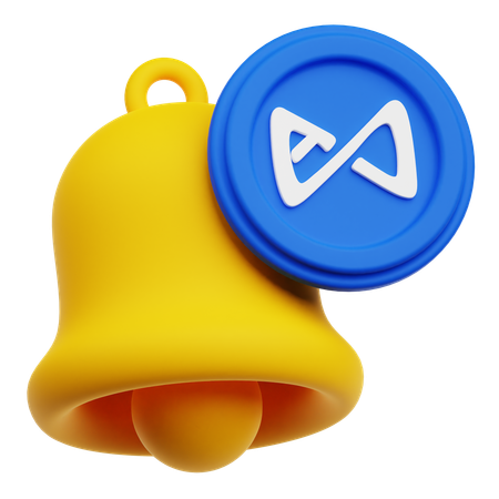 Axie Infinity-Benachrichtigung  3D-Symbol