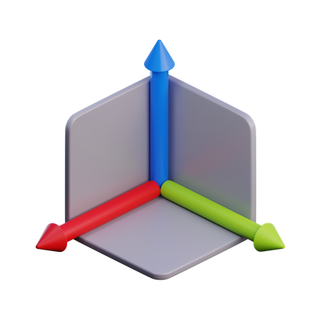 Axis  3D Icon