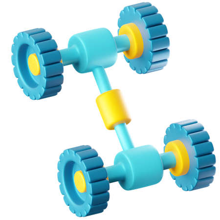 Axle  3D Icon