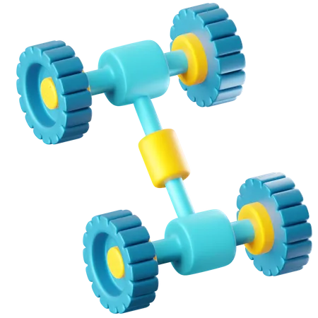 Axle  3D Icon