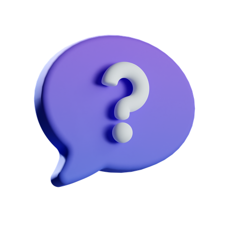 Chat de ayuda  3D Icon