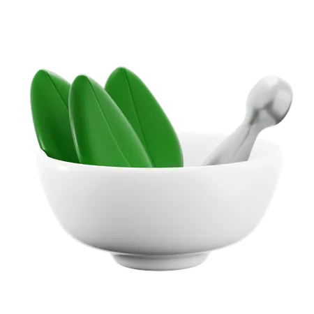 Ayurvedic Medicine  3D Icon