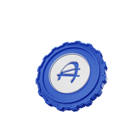 Moneda aywa  3D Icon