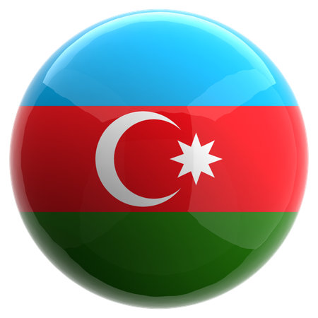 Azerbaïdjan  3D Icon