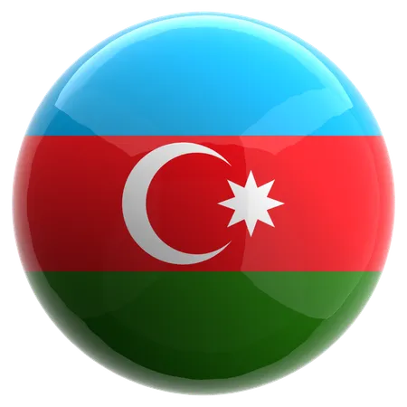 Azerbaïdjan  3D Icon