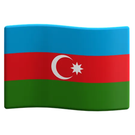 Azerbaïdjan  3D Icon