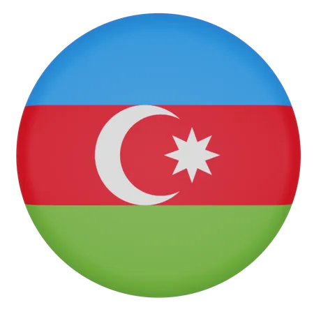 Azerbaïdjan  3D Icon