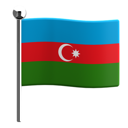 Azerbaijan  3D Icon