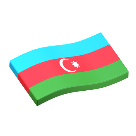 Azerbaijan  3D Icon