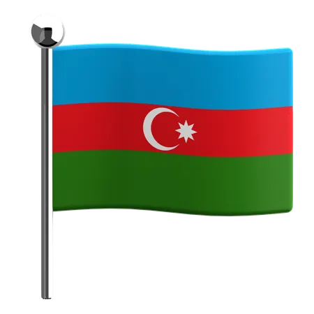 Azerbaijão  3D Icon