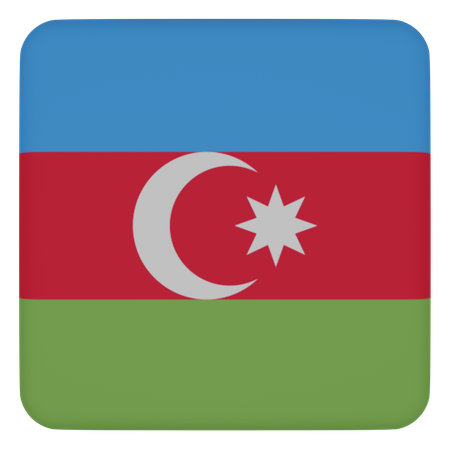 Azerbaijão  3D Icon