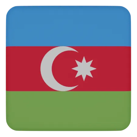 Azerbaijão  3D Icon