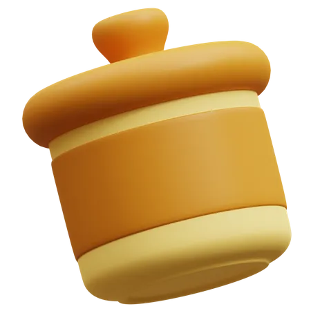 Taza de azúcar  3D Icon