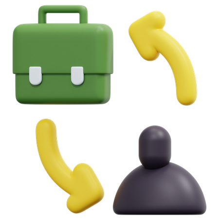 B 2 C  3D Icon