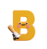 B