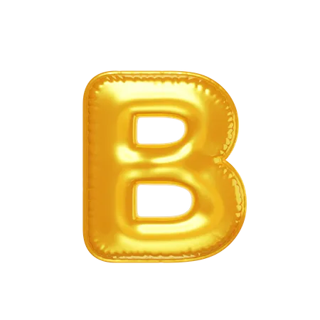 18 3D B Letter Illustrations - Free in PNG, BLEND, GLTF - IconScout