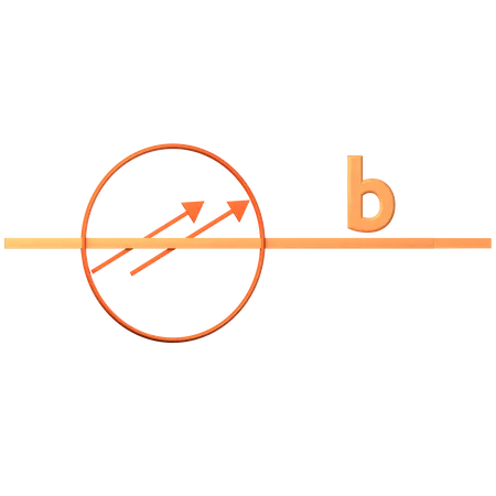 B Cladding Diameter  3D Icon