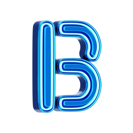 B Letter  3D Icon