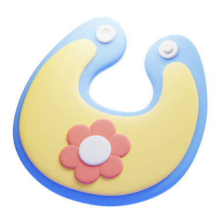 Babador de bebê  3D Icon