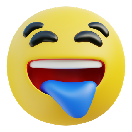 Emoji babeando  3D Icon