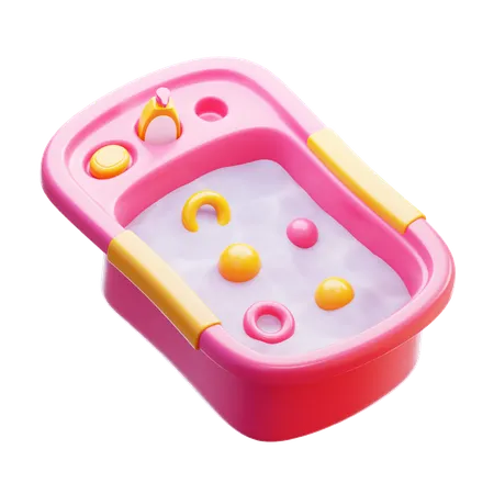 BABY BATH TUB  3D Icon