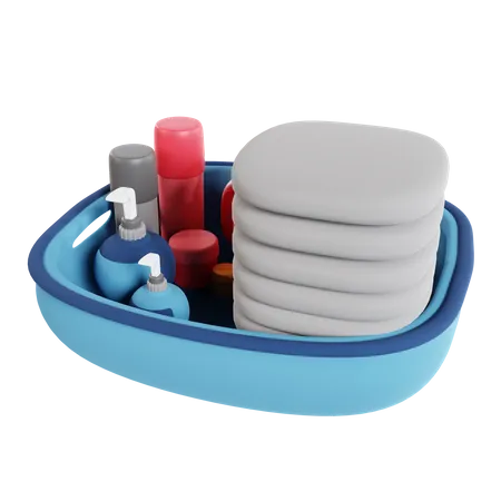 Baby Bathing Tools  3D Icon