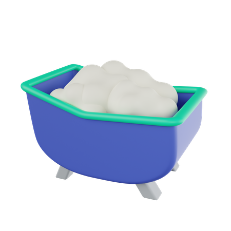 Baby Bathtube  3D Icon