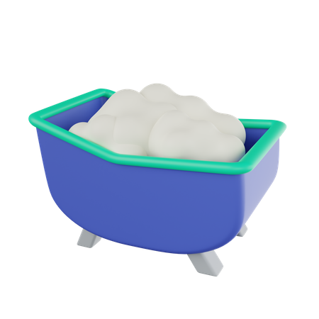 Baby Bathtube  3D Icon