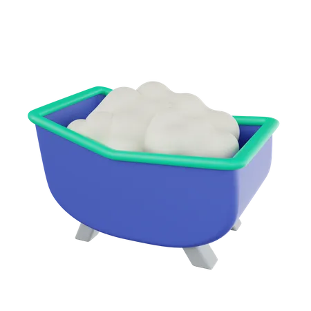 Baby Bathtube  3D Icon