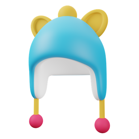 Baby Beanie  3D Icon