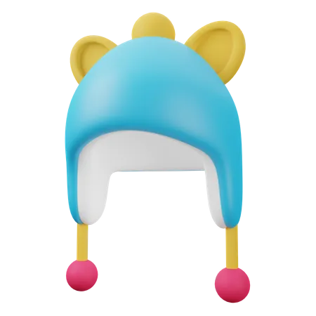 Baby Beanie  3D Icon