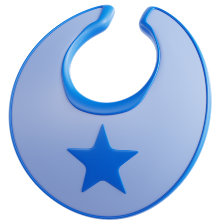 Baby Bib  3D Icon