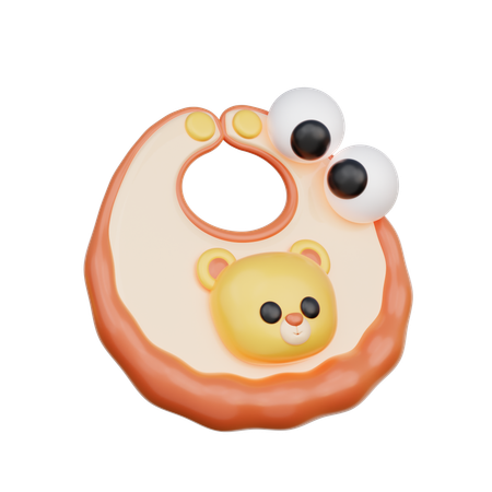 Baby Bib  3D Icon